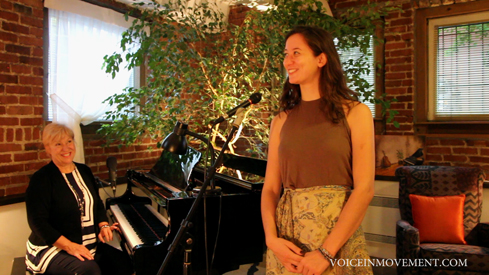 Dorothe  and her Voice Lesson